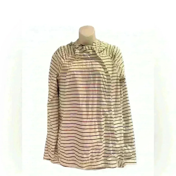 lululemon athletica Utility Jacket - White and Black Stripes - Picture 4 of 5